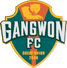 Sports Soccer Club Asia Logo South Korea Gangwon FC 