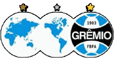 1983-Deportes Fútbol  Clubes America Logo Brasil Grêmio  Porto Alegrense 1983