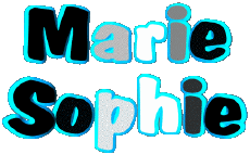 Vorname WEIBLICH - Frankreich M Zusammengesetzter Marie Sophie 
