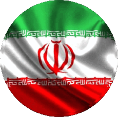 Fahnen Asien Iran Runde 
