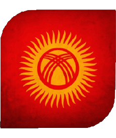 Fahnen Asien Kirgisistan Platz 