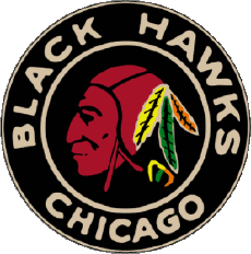 1935-Sportivo Hockey - Clubs U.S.A - N H L Chicago Blackhawks 1935