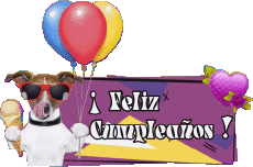 Mensajes Español Feliz Cumpleaños Animales 006 