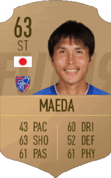 Multimedia Videospiele F I F A - Karten Spieler Japan Daizen Maeda 