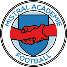Sports FootBall Club France Logo Provence-Alpes-Côte d'Azur 84 - Vaucluse Mistral Académie 