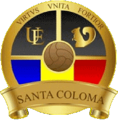 Deportes Fútbol Clubes Europa Logo Andorra UE Santa Coloma 