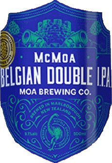 Mc Moa Belgian Double IPA-Bebidas Cervezas Nueva Zelanda Moa 