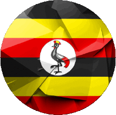 Banderas África Uganda Ronda 