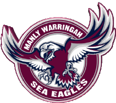 Logo 2003-Deportes Rugby - Clubes - Logotipo Australia Manly Warringah Sea Eagle Logo 2003