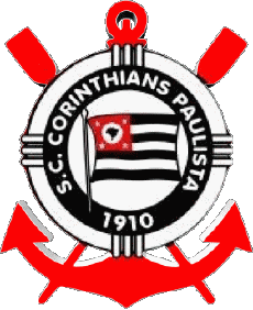1939 - 1979-Deportes Fútbol  Clubes America Logo Brasil Corinthians Paulista 1939 - 1979
