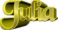 Vorname WEIBLICH - Frankreich J Julia 