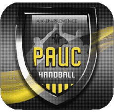 Sport Handballschläger Logo Frankreich Pays d'Aix Université Club 
