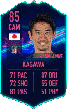 Multimedia Vídeo Juegos F I F A - Jugadores  cartas Japón Shinji Kagawa 