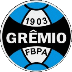 1981-1982-Sport Fußballvereine Amerika Logo Brasilien Grêmio  Porto Alegrense 