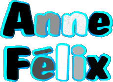 Nome FEMMINILE - Francia A Composto Anne Félix 