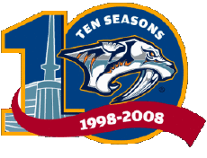 2008 B-Sports Hockey - Clubs U.S.A - N H L Nashville Predators 2008 B