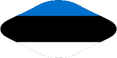 Flags Europe Estonia Oval 