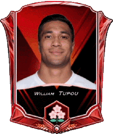 Sport Rugby - Spieler Japan William Tupou 