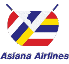 Transports Avions - Compagnie Aérienne Asie Corée du sud Asiana Airlines 