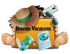 Mensajes Francés Bonnes Vacances 13 