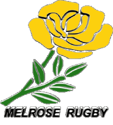 Sports Rugby Club Logo Ecosse Melrose Rugby 