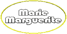 Prénoms FEMININ - France M Composé Marie Marguerite 