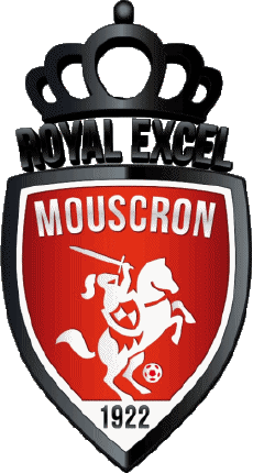 Sports FootBall Club Europe Logo Belgique Royal Exel Mouscron 