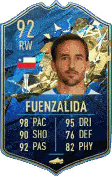 Multimedia Videospiele F I F A - Karten Spieler Chile José Pedro Fuenzalida 