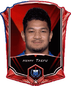 Deportes Rugby - Jugadores Samoa Henry Taefu 