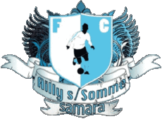 Sports FootBall Club France Logo Hauts-de-France 80 - Somme FC Ailly Sur Somme Samara 