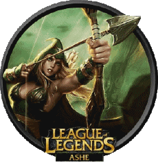 Ashe-Multi Media Video Games League of Legends Icons - Characters Ashe