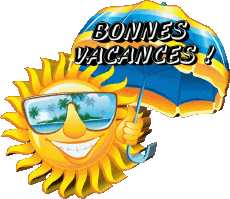 Mensajes Francés Bonnes Vacances 15 