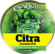 Citra-Bebidas Cervezas UK Oakham Ales 