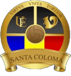 Sports Soccer Club Europa Logo Andorra UE Santa Coloma 
