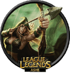 Ashe-Multi Média Jeux Vidéo League of Legends Icônes - Personnages Ashe