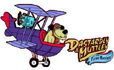 Multi Media Cartoons TV - Movies Dastardly and Muttley in their Flying Machines Logo 