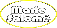 Nome FEMMINILE - Francia M Composto Marie Salomé 