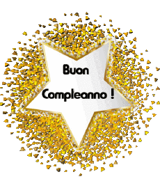 Messages Italian Buon Compleanno Palloncini - Coriandoli 011 