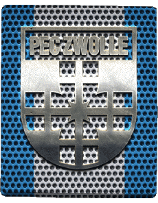 Sports FootBall Club Europe Logo Pays Bas Zwolle PEC 