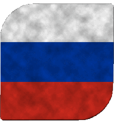 Bandiere Europa Russia Quadrato 