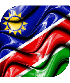 Flags Africa Namibia Square 