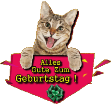 Messages German Alles Gute zum Geburtstag Tiere 002 