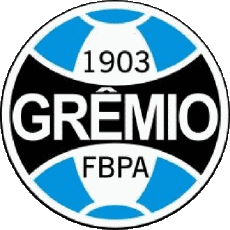 1966-1980-Deportes Fútbol  Clubes America Logo Brasil Grêmio  Porto Alegrense 1966-1980