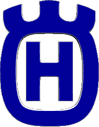 1990-Trasporto MOTOCICLI Husqvarna logo 
