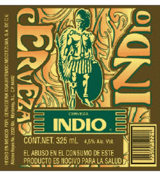Getränke Bier Mexiko Indio 