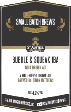 Bubble & Squeak iba-Bebidas Cervezas UK St Austell 