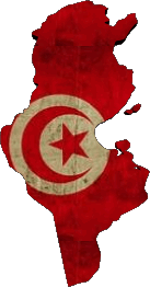 Drapeaux Afrique Tunisie Carte 