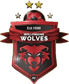 Sport Fußballvereine Ozeanien Logo Australien NPL Nsw Wollongong Wolves FC 