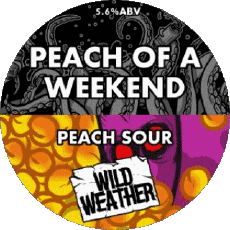 Peach of weekend-Bebidas Cervezas UK Wild Weather 