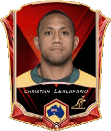 Sports Rugby - Joueurs Australie Christian Lealiifano 